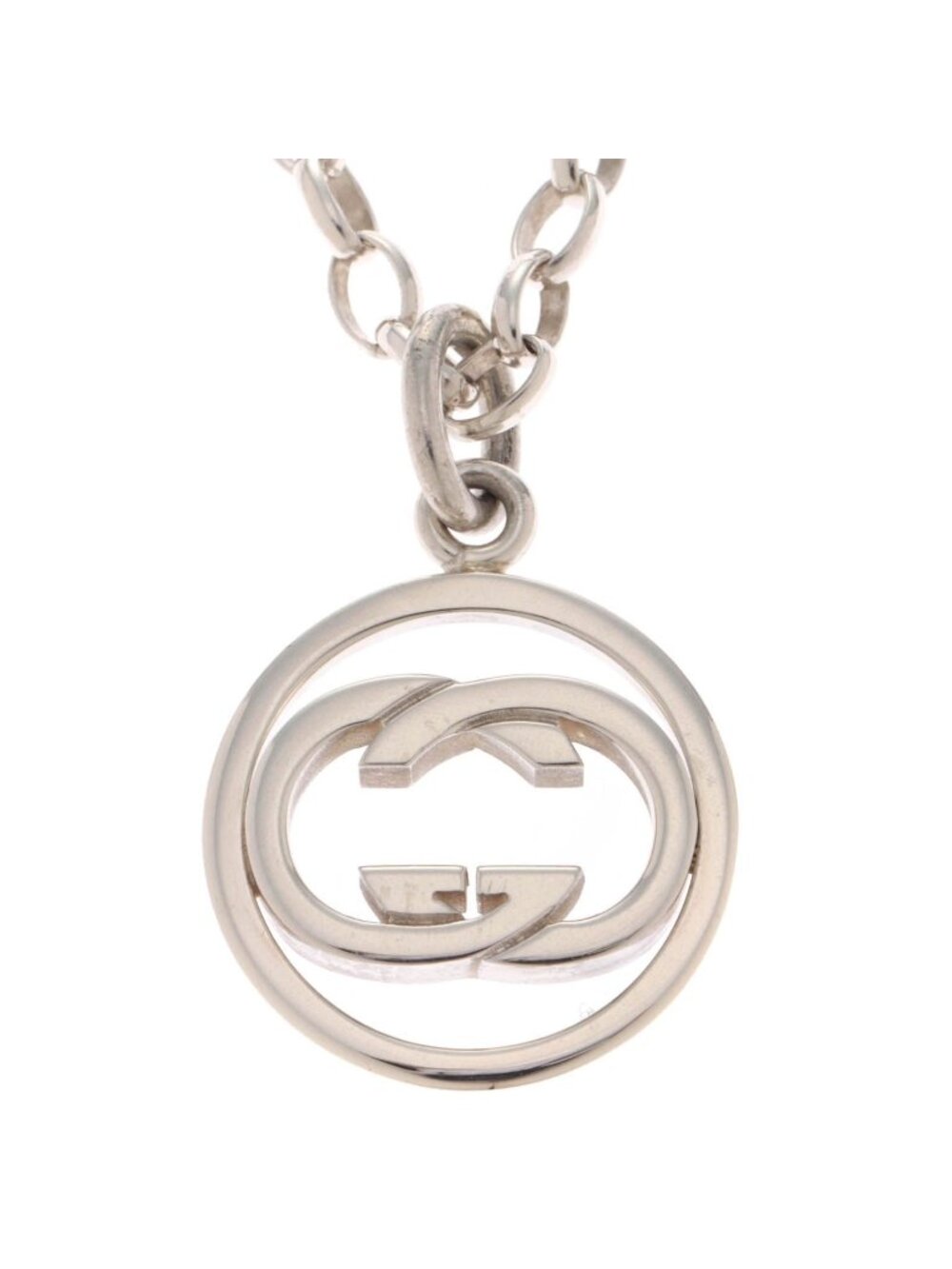 Gucci Double G Necklace Silver